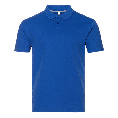 Рубашка поло унисекс STAN хлопок 185, 04U (Синий)