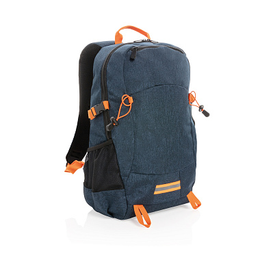 Рюкзак Outdoor с RFID защитой, без ПВХ (Синий; оранжевый)