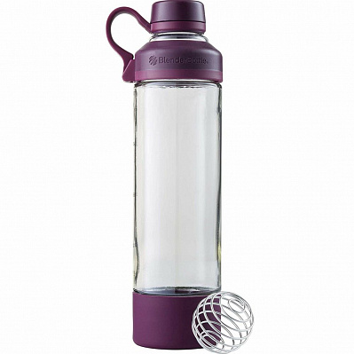 Спортивная бутылка-шейкер Mantra, фиолетовая (сливовая) (Сливовый)