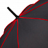 Зонт-трость Seam, красный - Фото 3