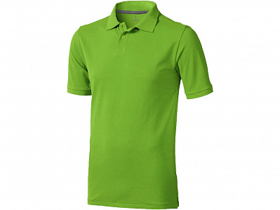 Рубашка поло Calgary мужская (Зеленое яблоко)