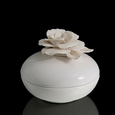 Шкатулка Beige Rose, кремовая (Кремовый)