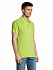 Рубашка поло мужская Summer 170, зеленое яблоко - Фото 5