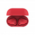 Наушники беспроводные с зарядным боксом TWS AIR SOFT, цвет красный  - Фото 3
