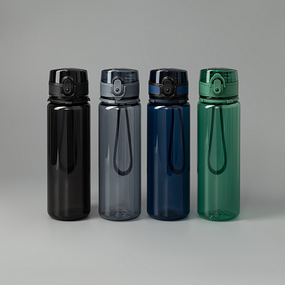 Бутылка для воды Комо (Como), серая