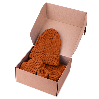 Варежки вязаные НАСВЯЗИ© шерсть/акрил