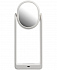 Настольная лампа с зеркалом и беспроводной зарядкой Tyro, белая - Фото 4