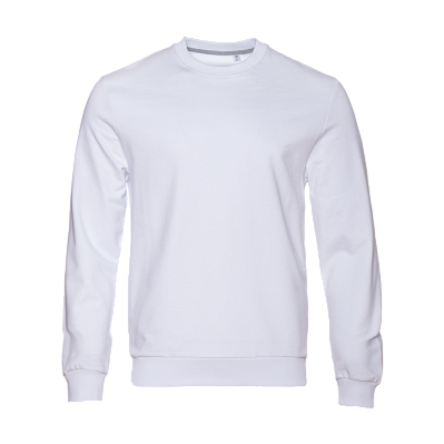 Свитшот унисекс STAN футер без начёса, 260, 63 (Белый)