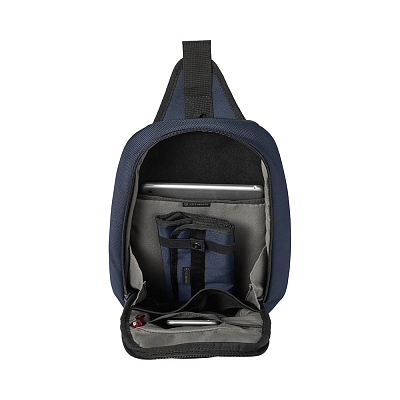 Рюкзак на одно плечо VICTORINOX Altmont Professional Tablet Sling, синий, полиэфирная ткань, 24x10x39 см, 8 л