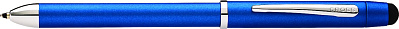 Многофункциональная ручка Cross Tech3+. Цвет - синий. (Синий)