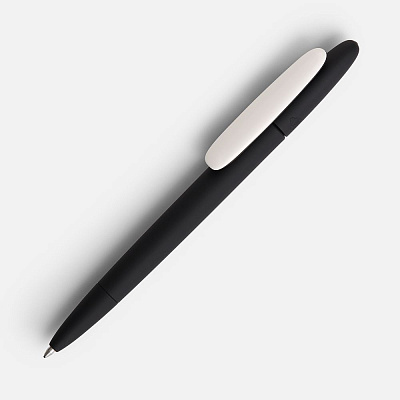 Ручка шариковая Prodir DS5 TRR-P Soft Touch, черная (Чёрный)
