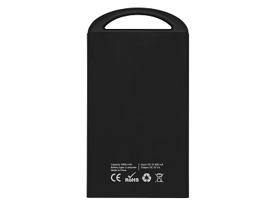 Внешний аккумулятор Shine с зеркальной гравировкой, 4000 mAh