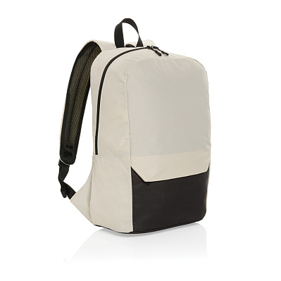 Рюкзак для ноутбука Kazu из rPET AWARE™, 15,6’’ (Кремовый;)