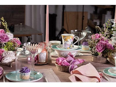 Набор чашка и блюдце TEA SET ALICE