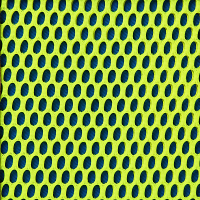 Заготовка из крупной сетки Rete, M, желтый неон