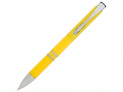 Ручка пластиковая шариковая Moneta (Желтый)