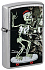 Зажигалка ZIPPO Skateboard Design с покрытием Street Chrome, латунь/сталь, серебристая, 38x13x57 мм - Фото 1