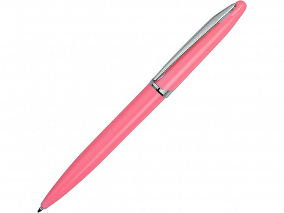 Ручка пластиковая шариковая Империал (Розовый глянцевый/серебристый)