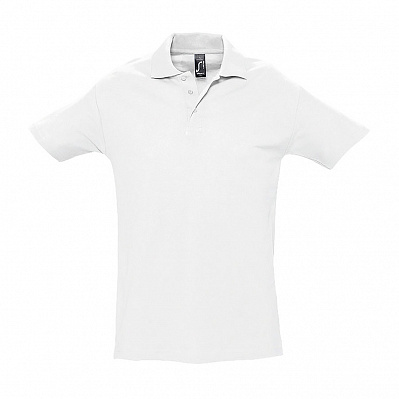 Рубашка поло мужская SPRING II 210 (Белый)