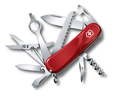 Нож перочинный VICTORINOX Evolution 23, 85 мм, 17 функций  (Красный)