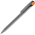 Ручка шариковая Prodir DS1 TMM Dot, серая с оранжевым - Фото 1