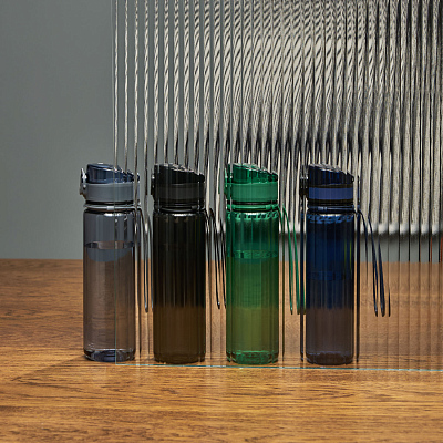 Бутылка для воды Como, черная