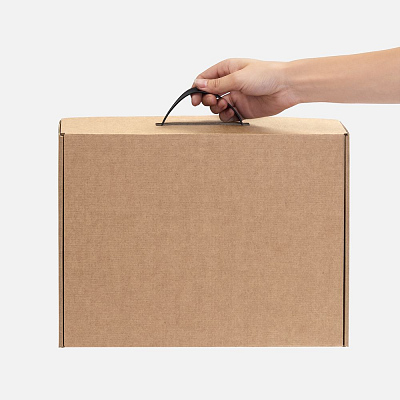 Коробка Light Case, ver.2, бежевая