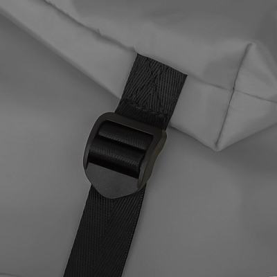 Рюкзак RUN, светоотражающий серый, 48х40см, 100% полиэстер