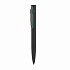 Ручка шариковая "Lip", покрытие soft touch, черный с зеленым - Фото 3