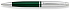 Шариковая ручка Cross Calais. Цвет - зеленый + серебристый. - Фото 1