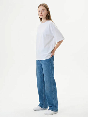Футболка Oversize Premium 210, белая