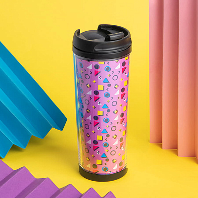 Термокружка PLAN под полиграфическую вставку,  350 мл