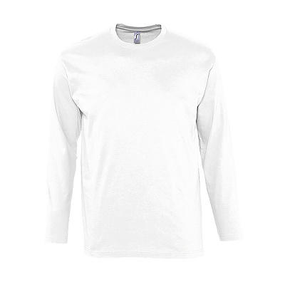 Футболка мужская с длинным рукавом MONARCH (Белый)
