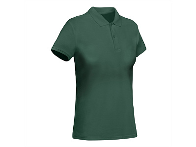 Рубашка-поло Prince женская (Бутылочный зеленый)