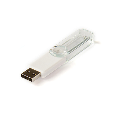 Пластик 01 Твист пластиковый, синий, 4Гб