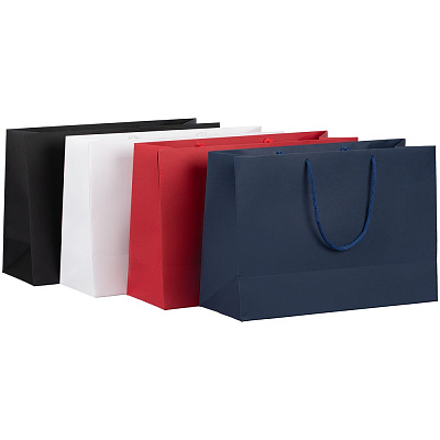 Пакет бумажный Ample Thin M, красный