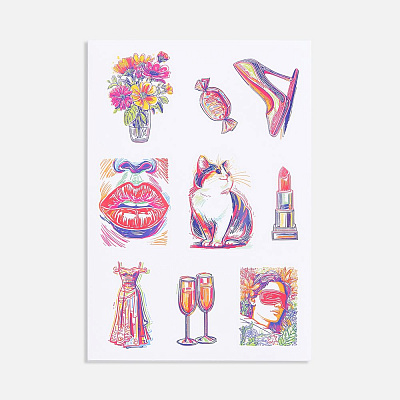 Стикерпак бумажный Thematic для женщин