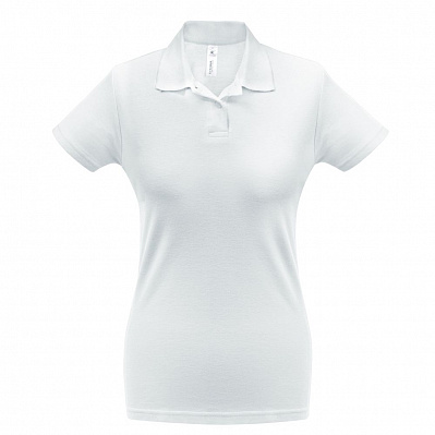 Рубашка поло женская ID.001 белая (Белый)