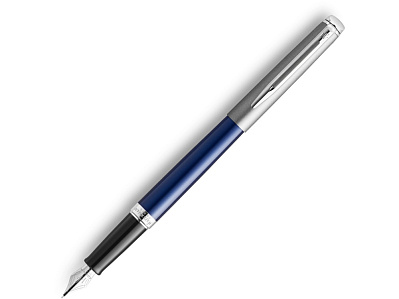 Ручка перьевая Hemisphere Entry Point (Синий, черный, серебристый)