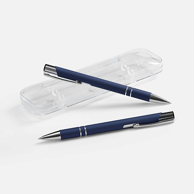 Набор из 2 ручек Keskus Soft Touch  (Синий)