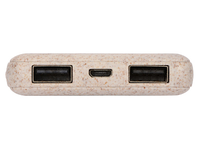 Внешний аккумулятор Wheatty из пшеничной соломы, 5000 mAh