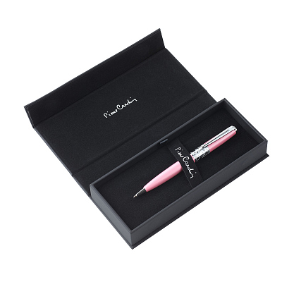 Ручка шариковая Pierre Cardin BARON. Цвет - розовый. Упаковка В.