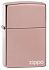 Зажигалка ZIPPO Classic с покрытием High Polish Rose Gold, латунь/сталь, розовое золото, 38x13x57 мм - Фото 1