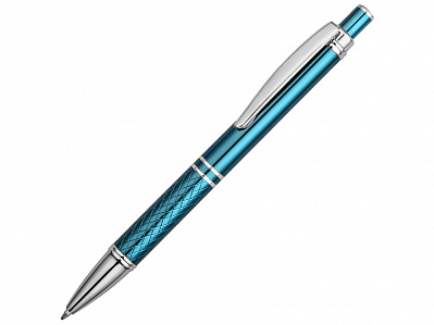 Ручка металлическая шариковая Jewel (Синий/серебристый)