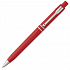 Ручка шариковая Raja Chrome, красная - Фото 3