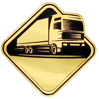 Шильд-наклейка фура, золото (Золотой) Шильд-наклейка фура, золото (Золотой)