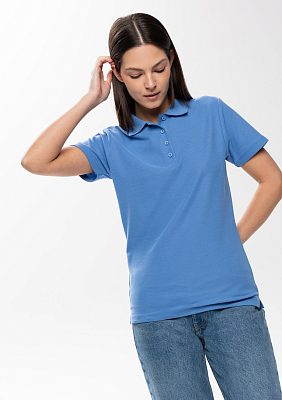 Рубашка поло женская STAN хлопок/полиэстер 185, 04WL