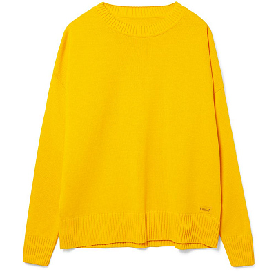 Джемпер оверсайз унисекс Stated в сумке, черный (Желтый)