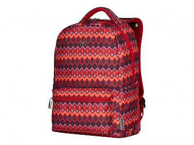 Рюкзак городской (Красный с рисунком)