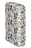 Зажигалка ZIPPO Skeleton с покрытием Glow in the Dark Green, латунь/сталь, серая, 38x13x57 мм - Фото 7